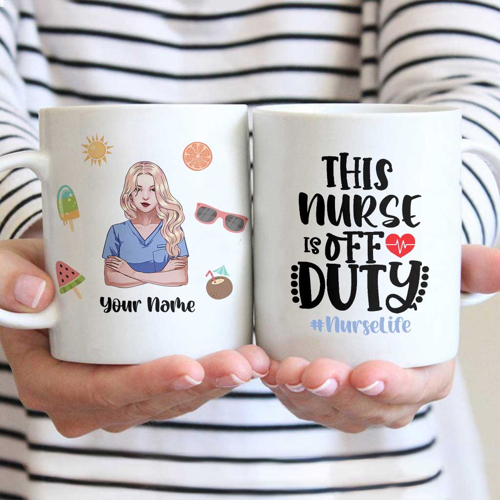 Infirmière en congé - Mug personnalisé