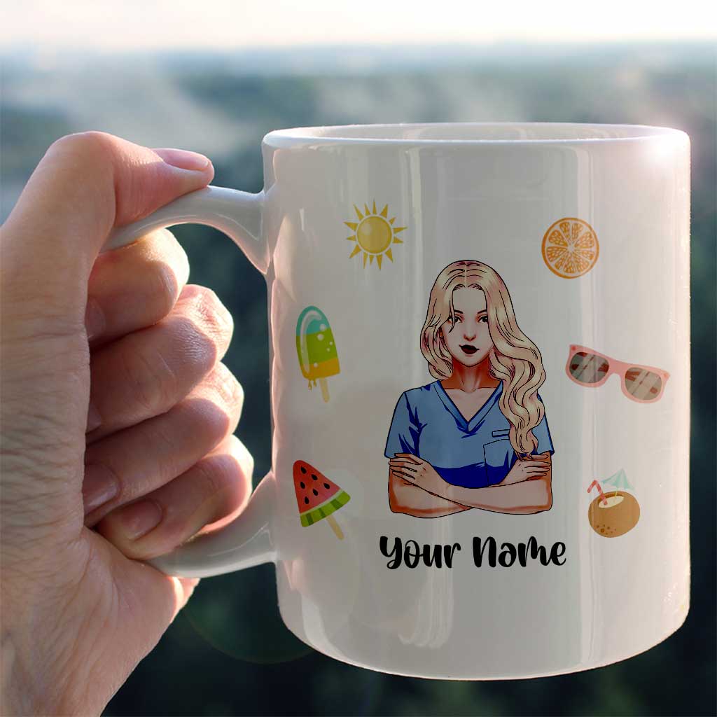 Infirmière en congé - Mug personnalisé
