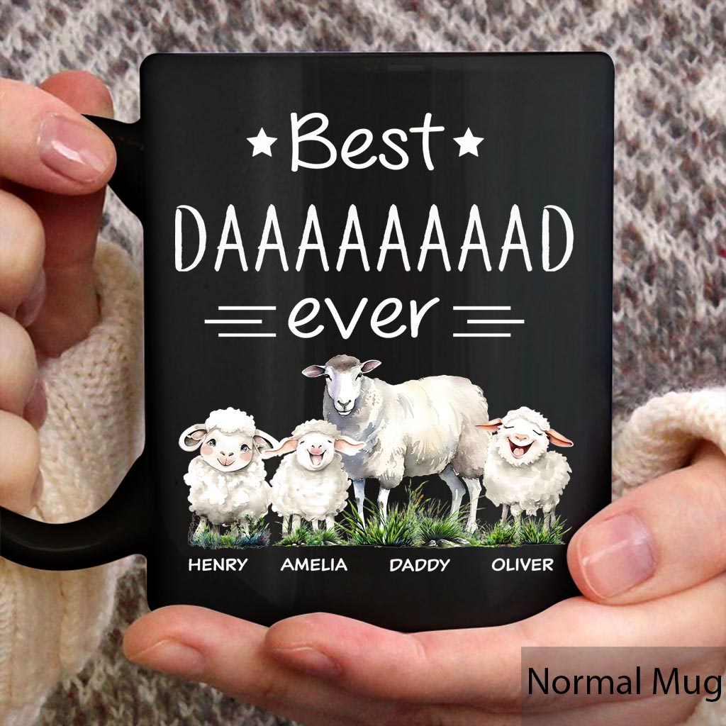 Meilleur papa, meilleure maman du monde - Cadeau pour papa et maman - Mug personnalisé