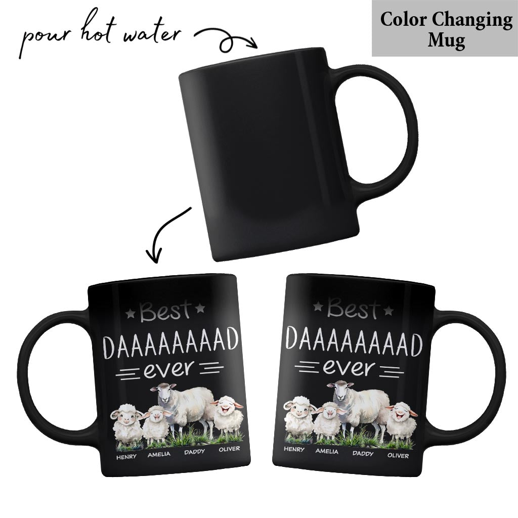 Meilleur papa, meilleure maman du monde - Cadeau pour papa et maman - Mug personnalisé