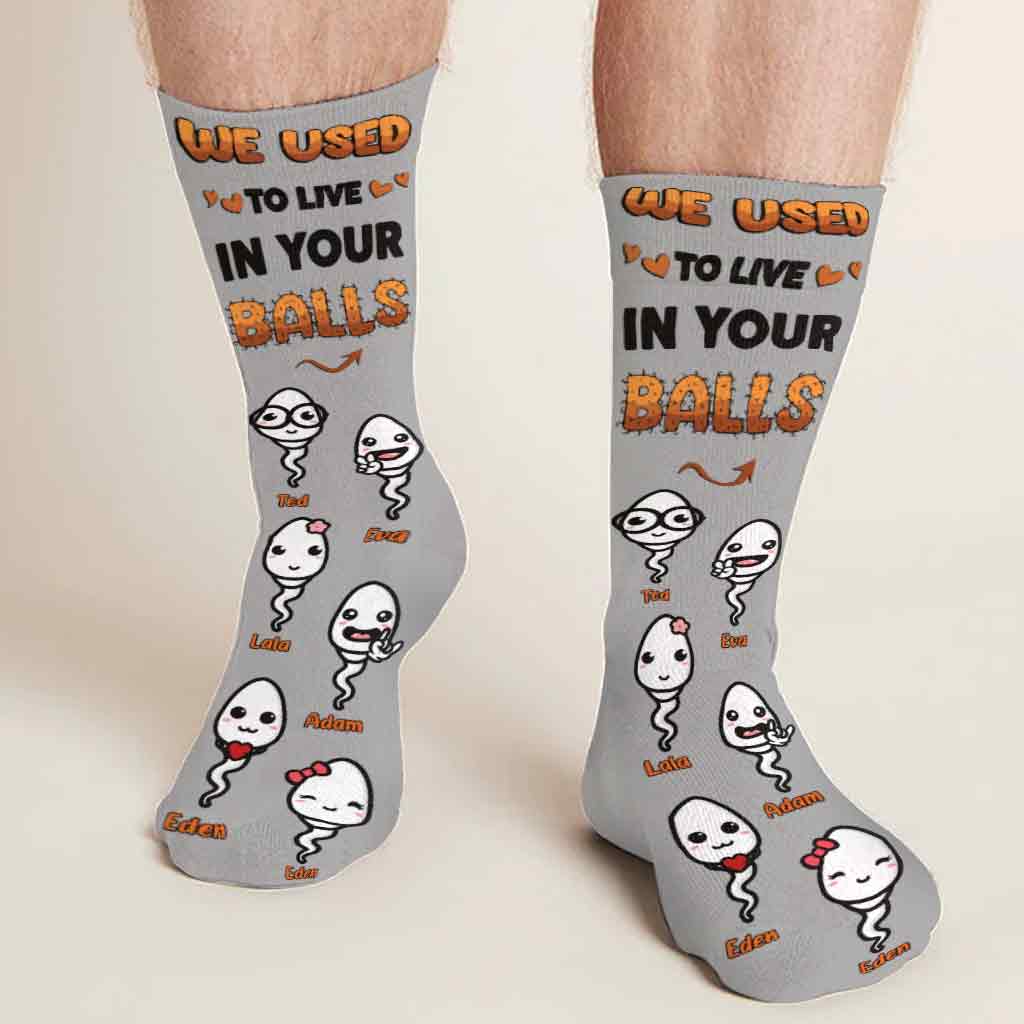 Seems Like Just Yesterday - Personalized Father Socks