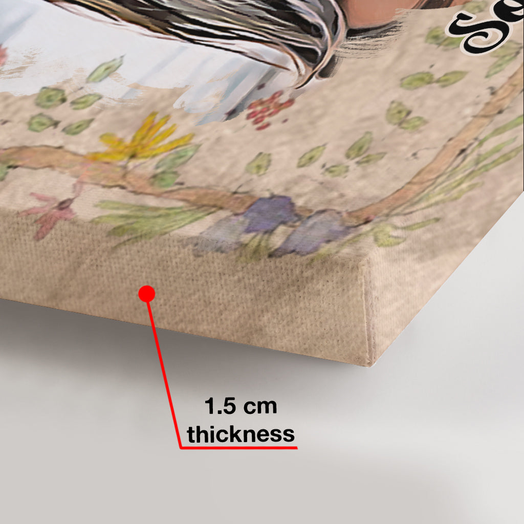 Je te choisis - Toile et affiche personnalisées pour couples