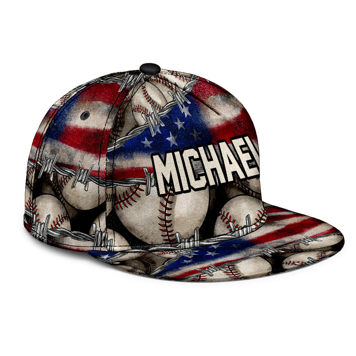 Flag Bearer - Personalized Baseball Snapback