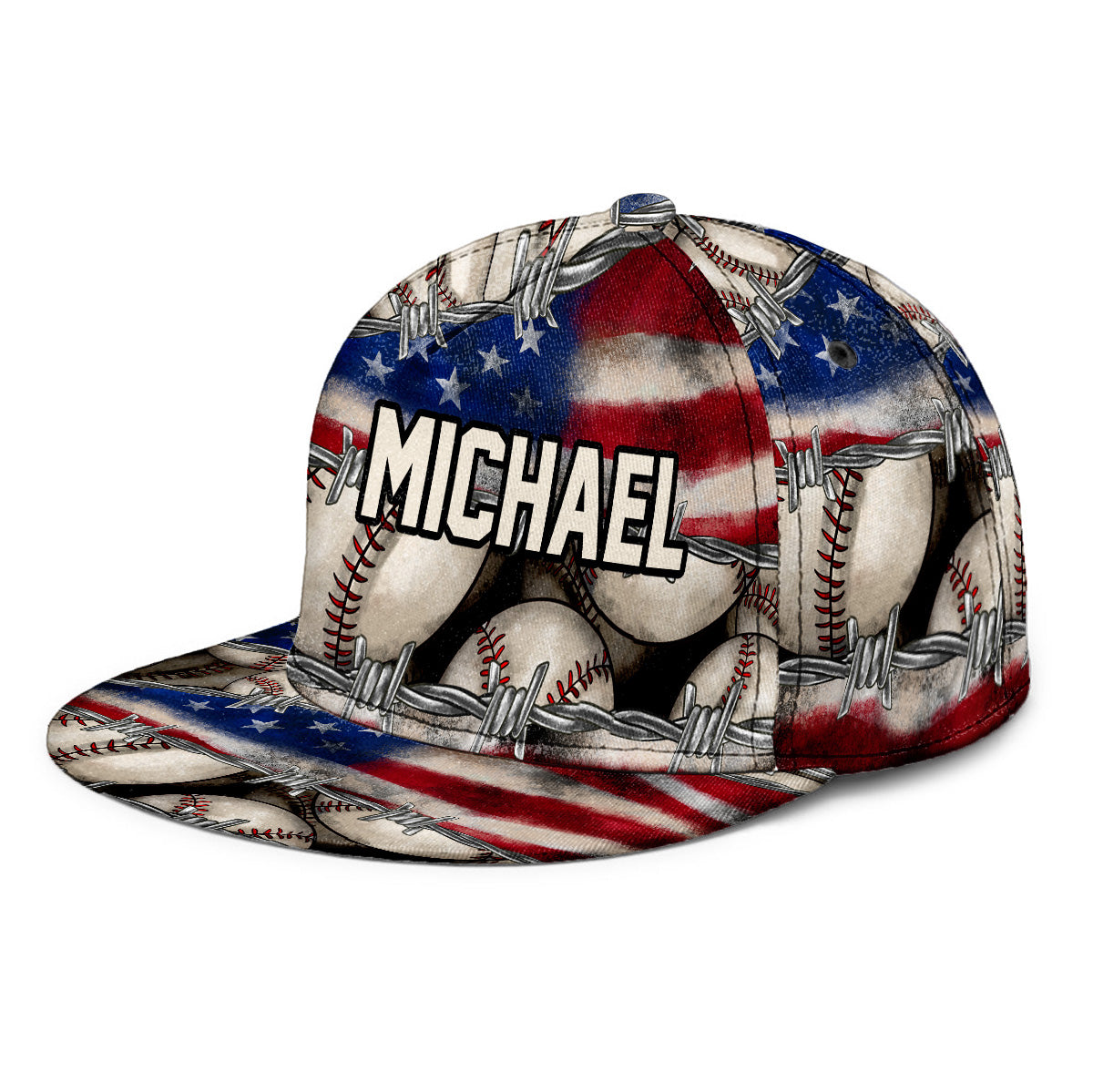 Flag Bearer - Personalized Baseball Snapback