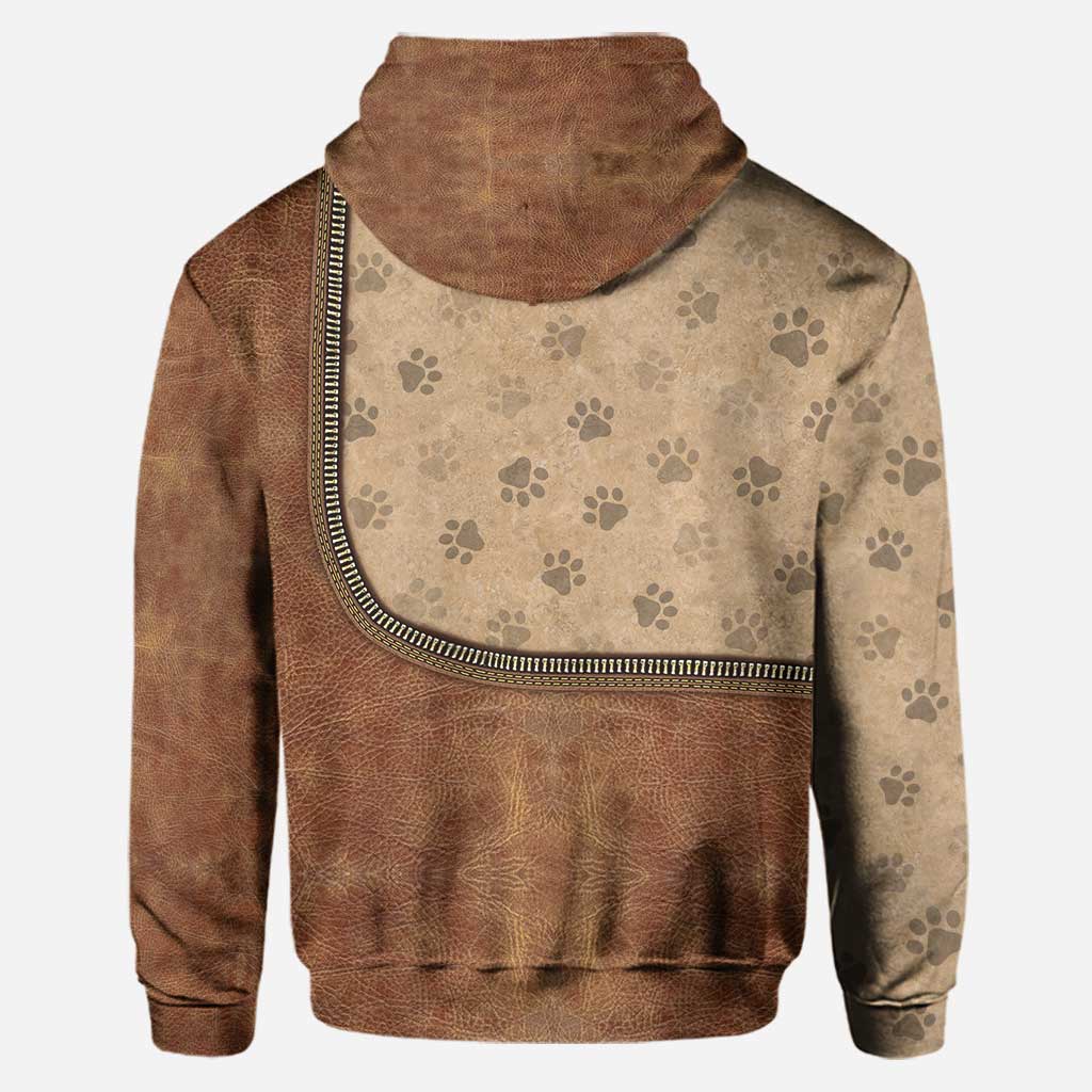 La vie est plus belle avec des chiens - Sweat à capuche et leggings personnalisés