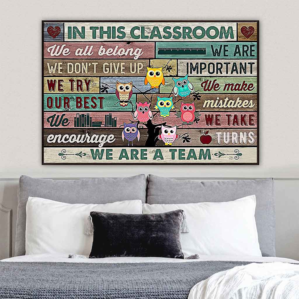 In This Classroom - Teacher Poster