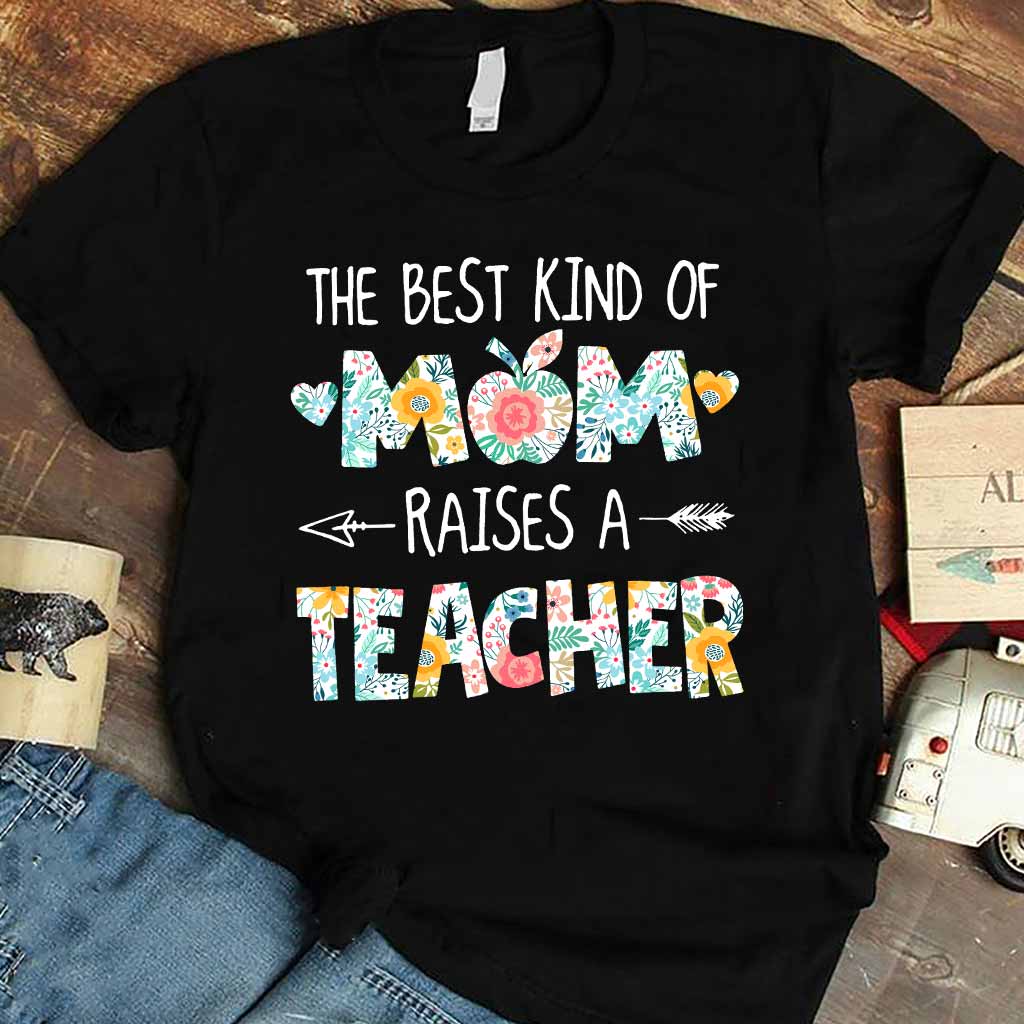 La meilleure maman élève un professeur - T-shirt et sweat à capuche