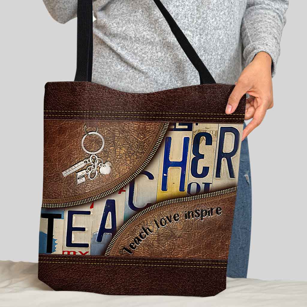 Enseigner, enseigner, aimer, inspirer - Sac fourre-tout