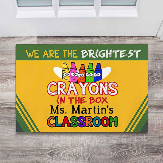 Nous sommes les crayons les plus brillants - Paillasson personnalisé pour enseignants