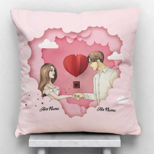 The Best Ones Have Been With You - Personalized Couple Throw Pillow