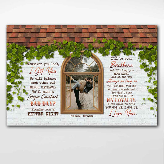 Quand on arrive au bout - Affiche personnalisée pour couples