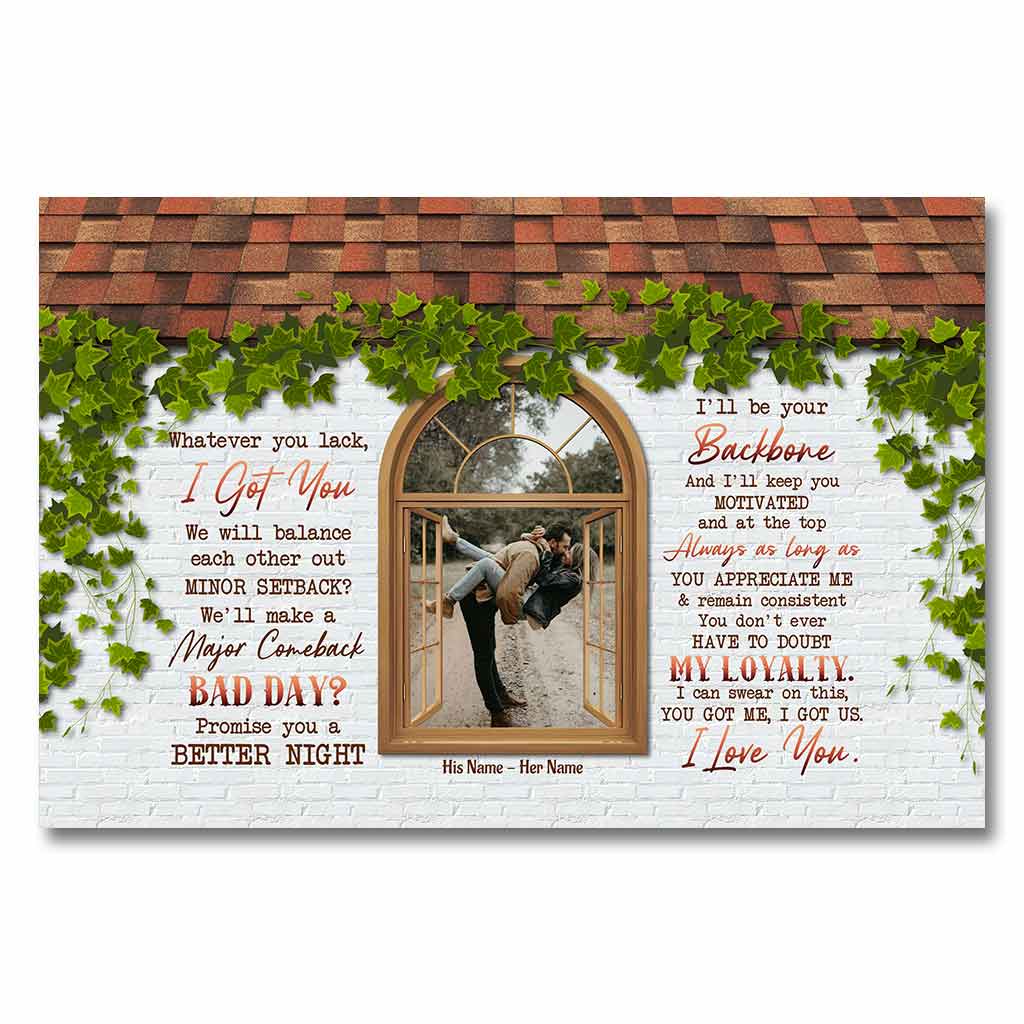 When We Get To The End - Personalized Couple Poster