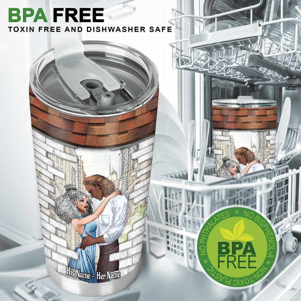 When We Get To The End - Personalized Couple Tumbler