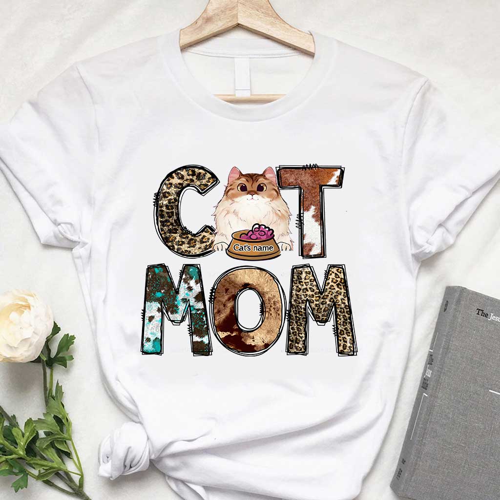 Maman Chat - T-shirt et sweat à capuche personnalisés pour la fête des mères et la fête des pères