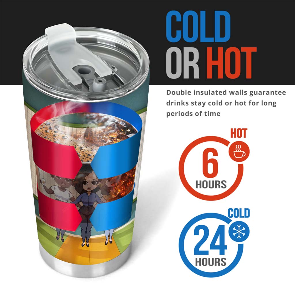 Teacher Chances Make Us Colleagues - Personalized Teacher Tumbler