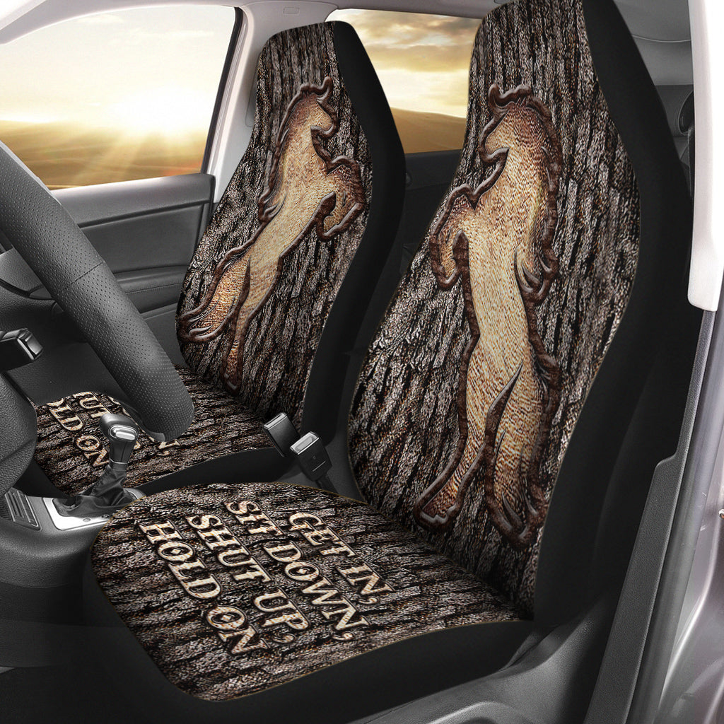 Installez-vous sur les housses de siège pour chevaux