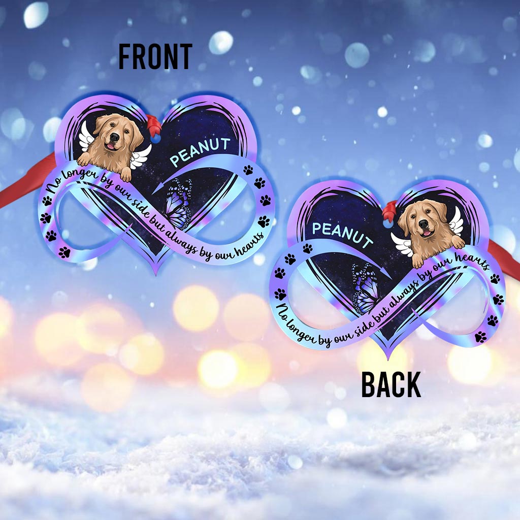 Plus à nos côtés - Ornement personnalisé pour chien