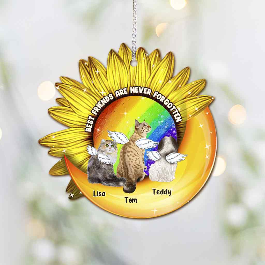 Les meilleurs amis ne sont jamais oubliés - Ornement personnalisé pour chien