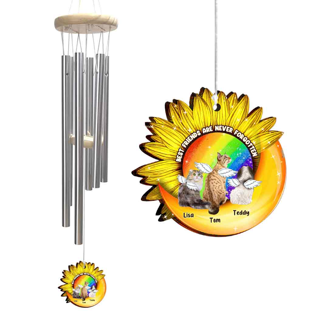 Les meilleurs amis ne sont jamais oubliés - Carillon éolien personnalisé pour chien