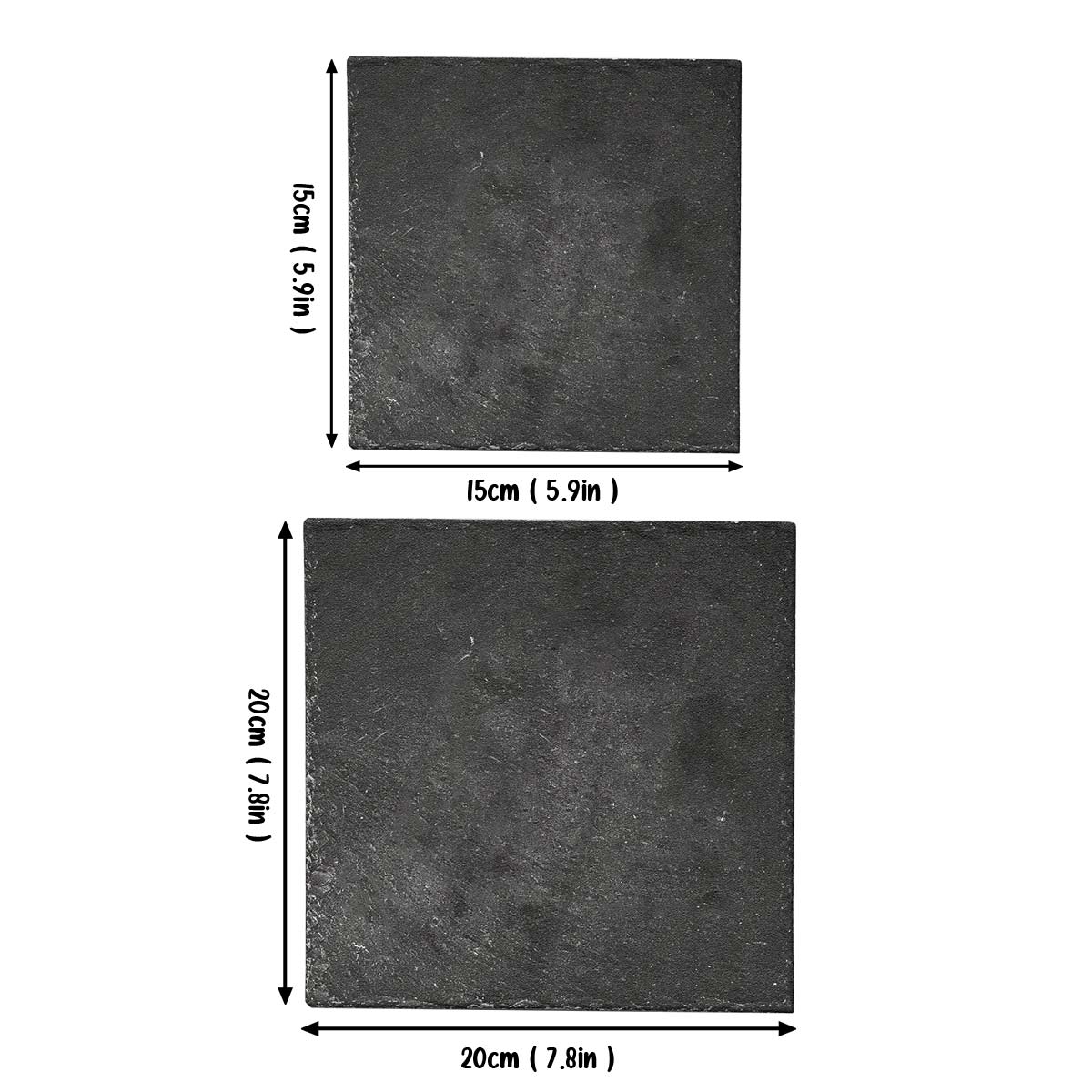 Tu as laissé des empreintes de pattes sur mon cœur - Pierre carrée personnalisée pour chien