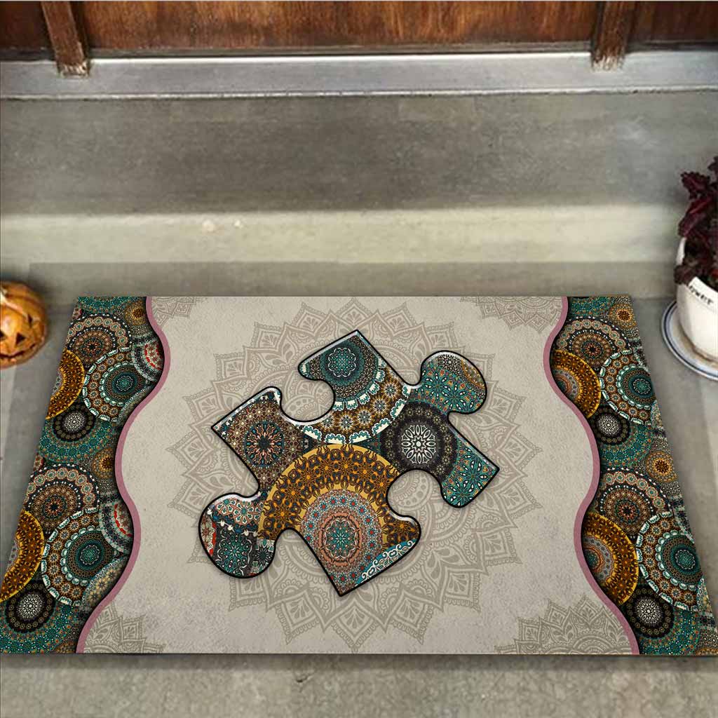 Paillasson de sensibilisation à l'autisme