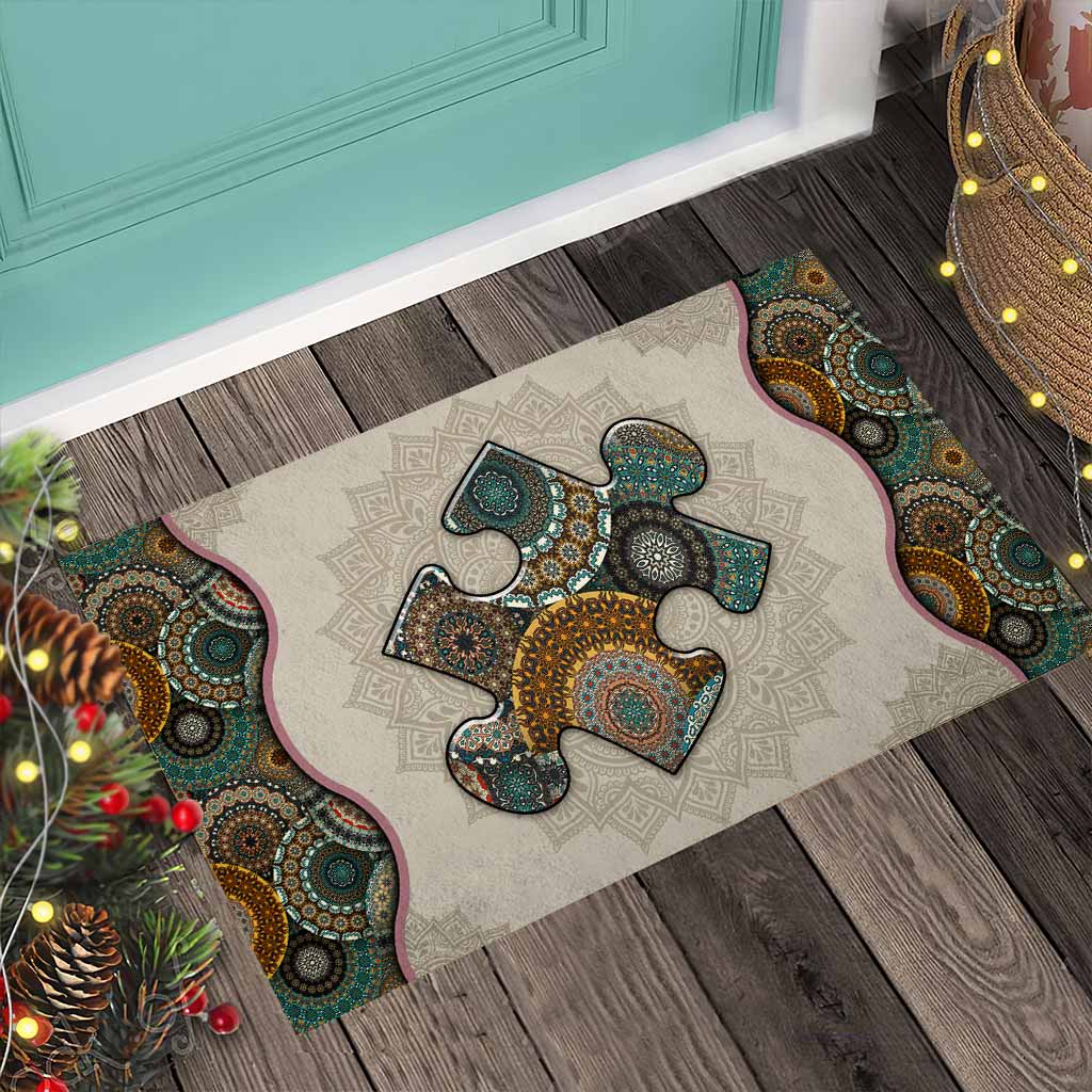 Paillasson de sensibilisation à l'autisme