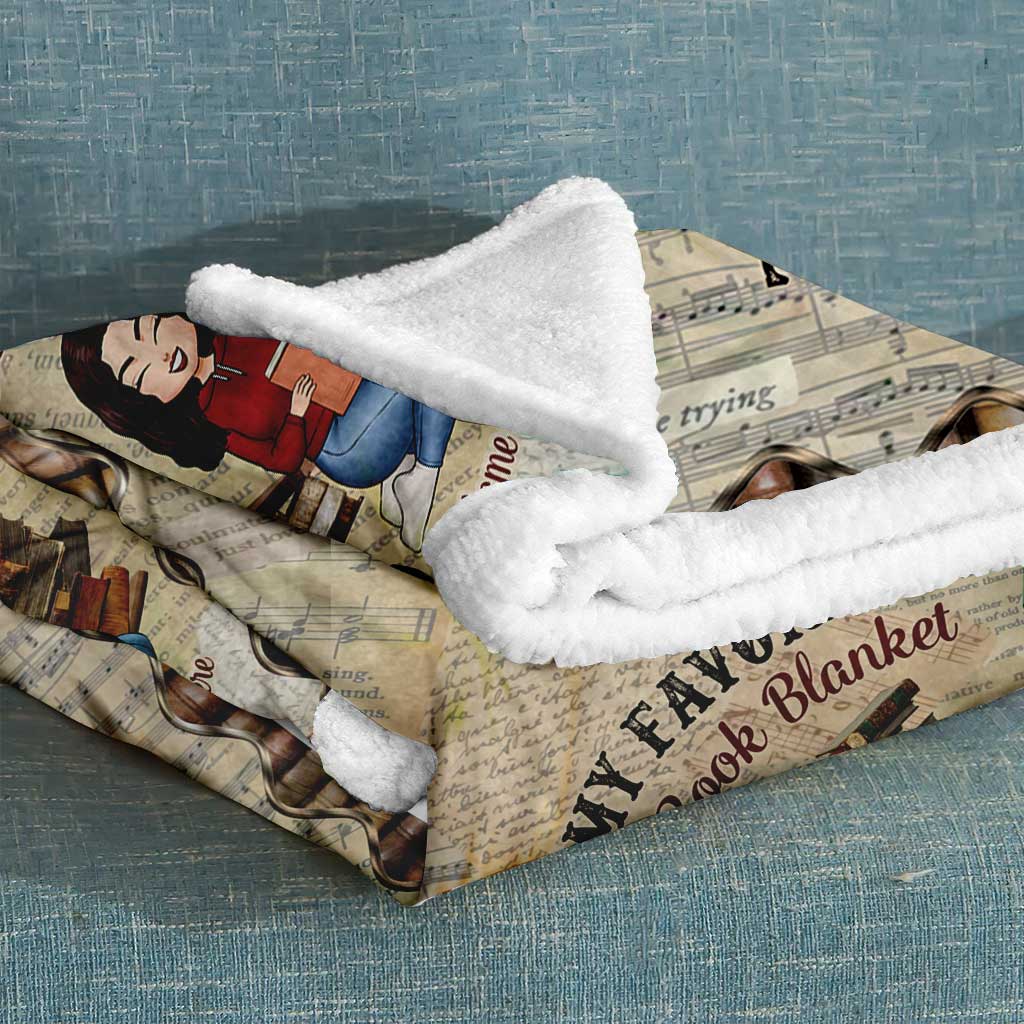 Couverture de lecture personnalisée « Voici ma couverture de lecture préférée »