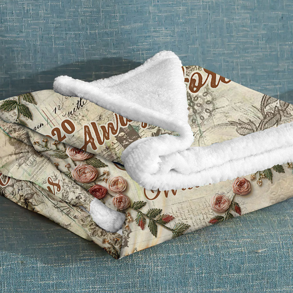 Pour toujours et à jamais - Couverture personnalisée pour couple