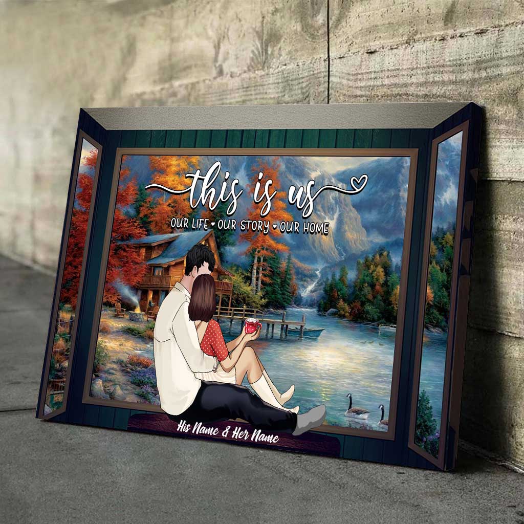 Toi et moi, on gère ! - Affiche personnalisée pour couples