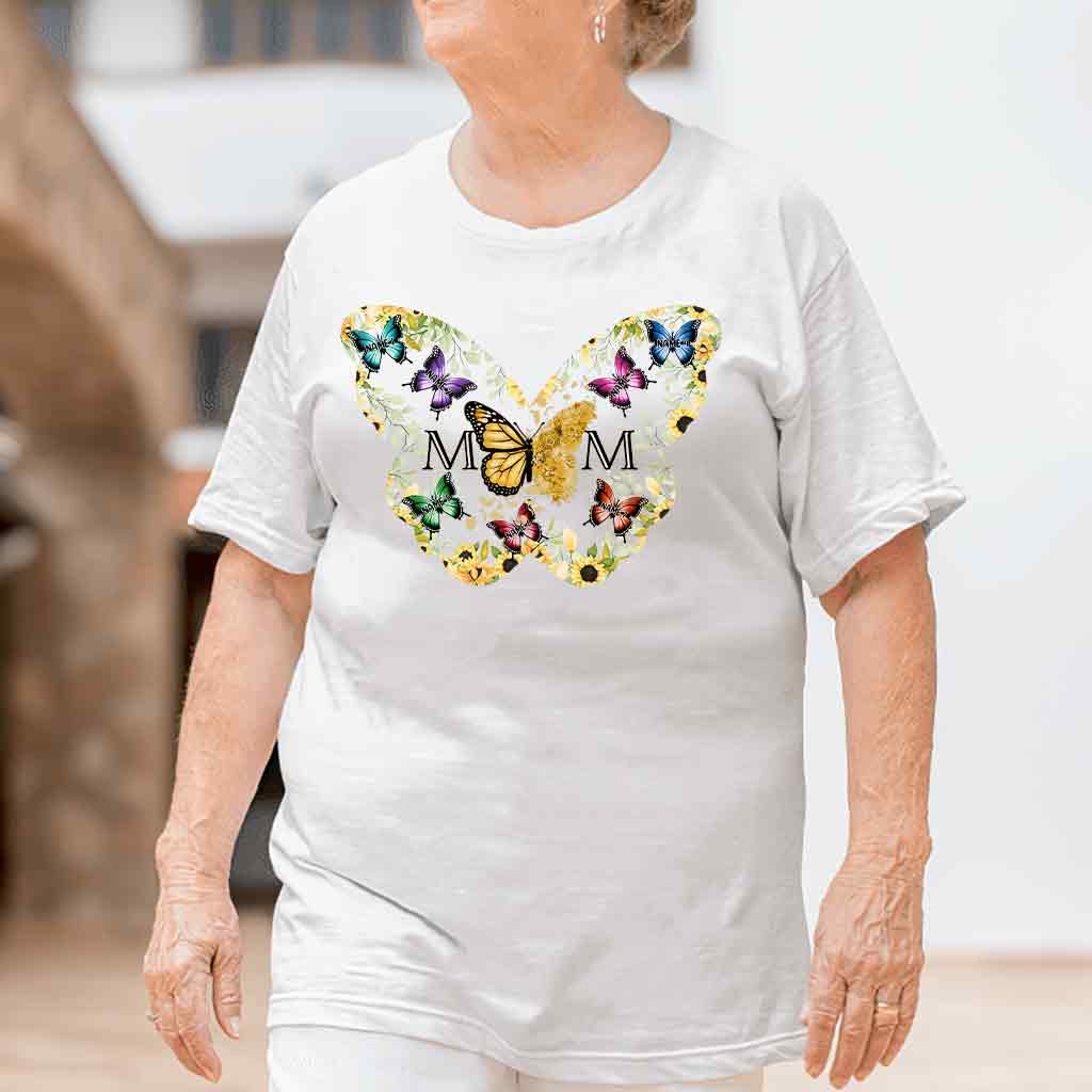 T-shirt et sweat à capuche personnalisés « Maman Papillon »
