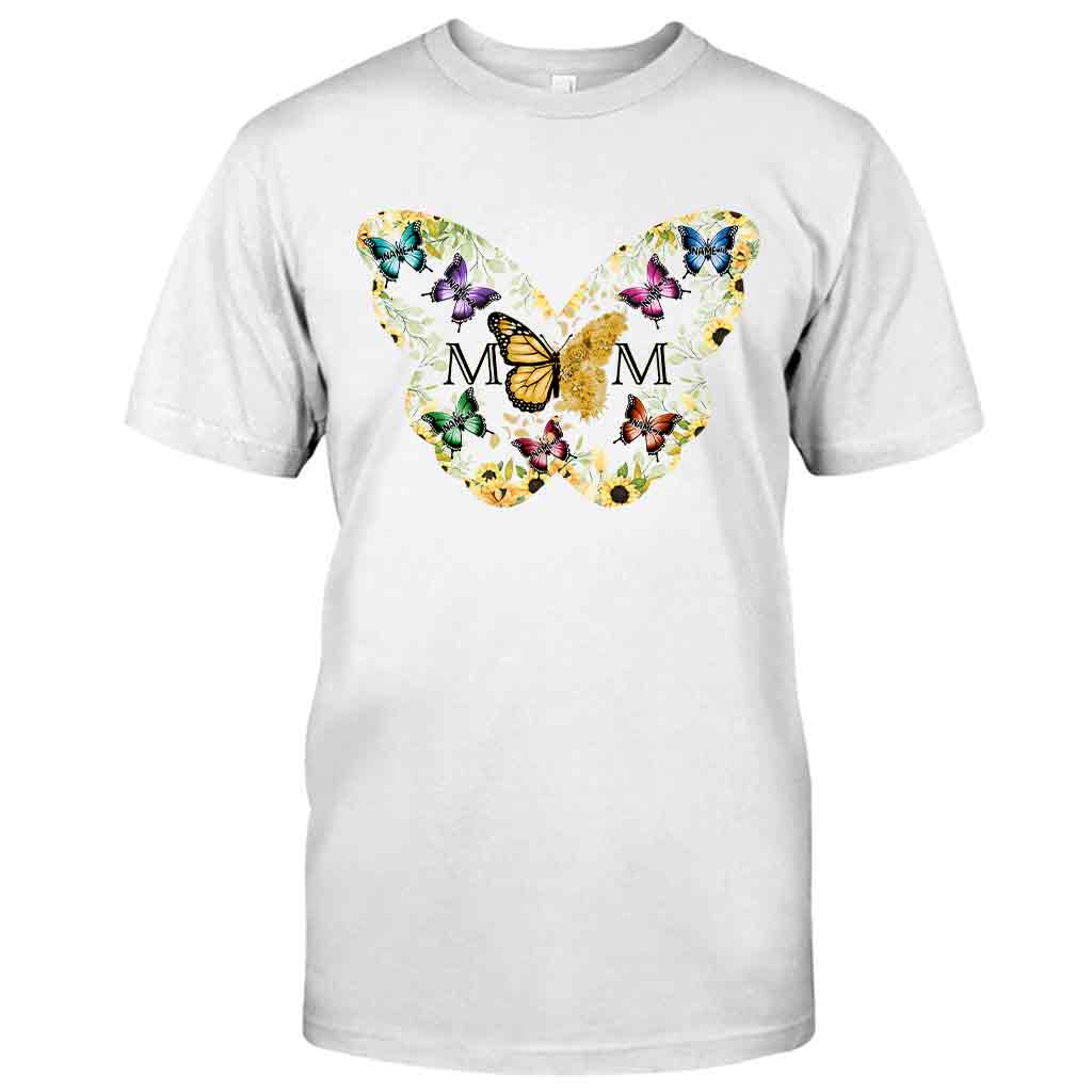 T-shirt et sweat à capuche personnalisés « Maman Papillon »