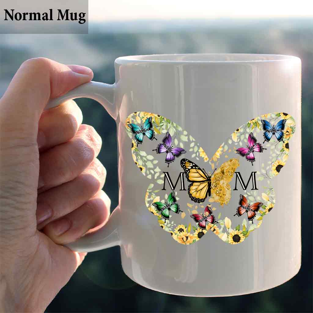 Mug personnalisé Maman Papillon - Mug Maman