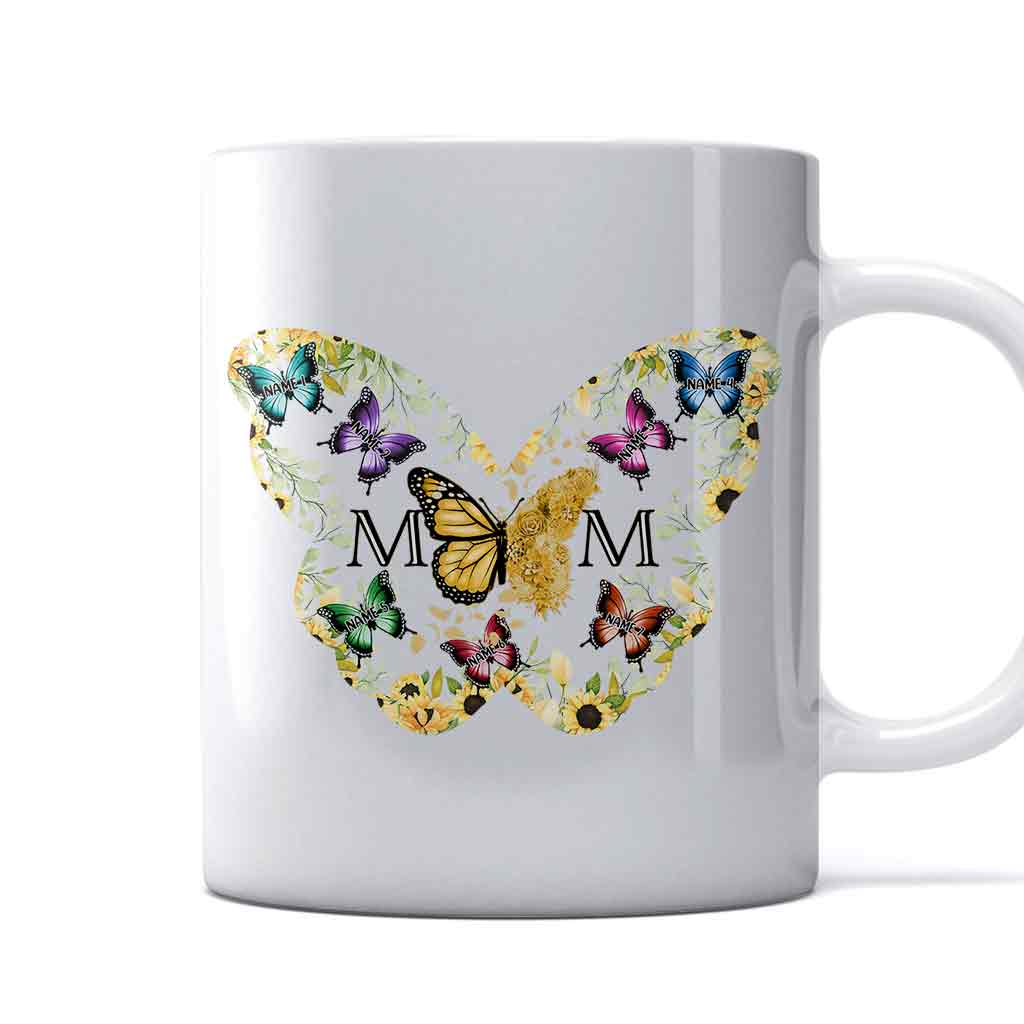 Mug personnalisé Maman Papillon - Mug Maman
