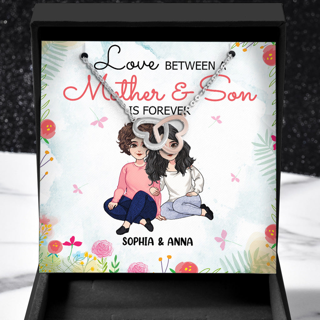 L'amour d'une mère - Collier personnalisé pour la fête des mères 