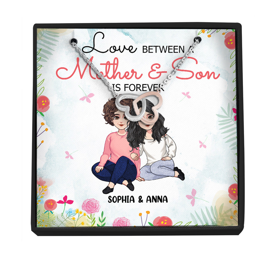 L'amour d'une mère - Collier personnalisé pour la fête des mères 