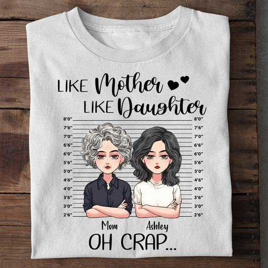 Telle mère, telle fille - T-shirt et sweat à capuche personnalisés pour la fête des mères