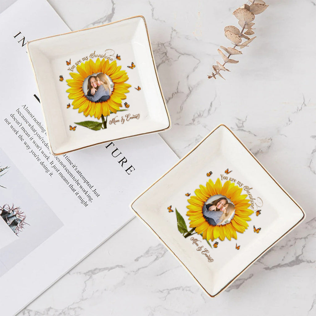 You Are My Sunshine - Personalized Mother's Day Mother Jewelry Dish
