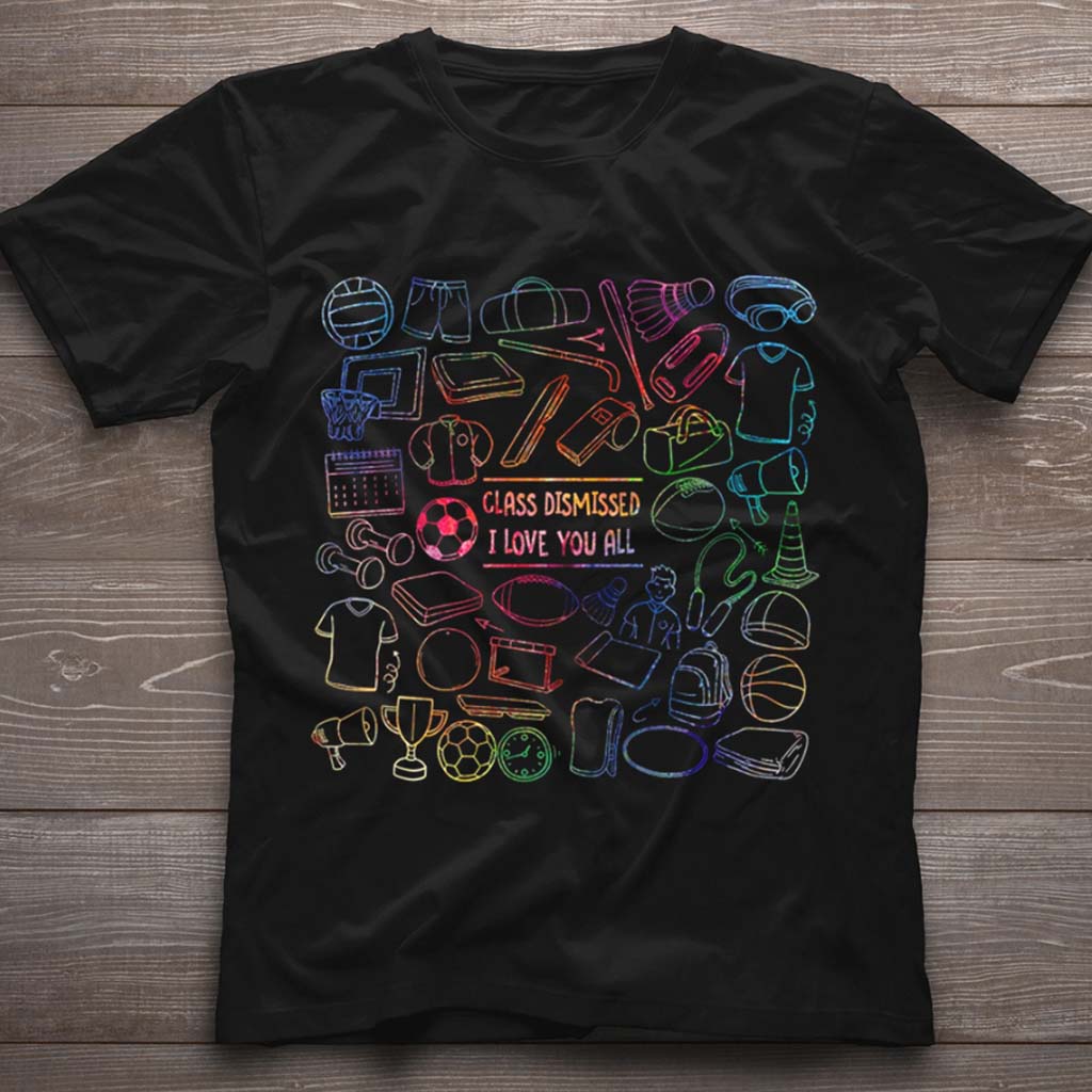 T-shirt et sweat à capuche personnalisés « Cours terminé »