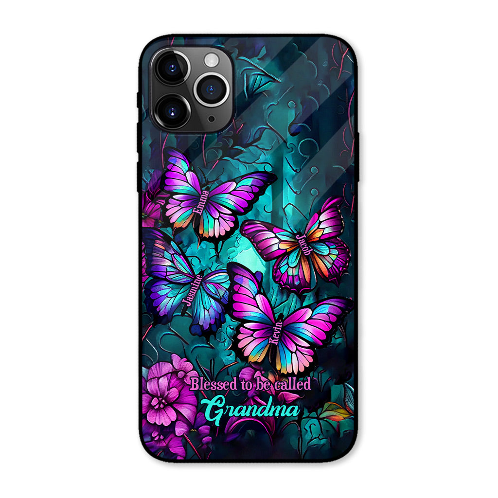 Coque de téléphone personnalisée « Papillons de grand-mère »