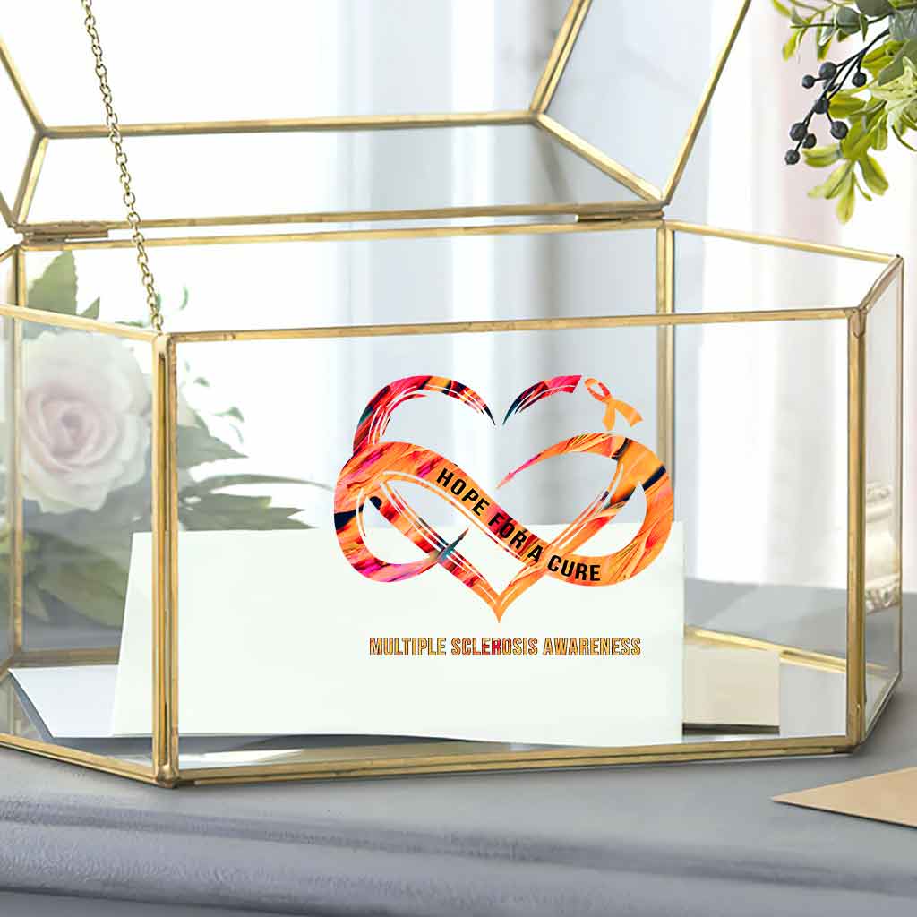 Autocollant complet « Espoir de guérison » pour la sensibilisation à la sclérose en plaques