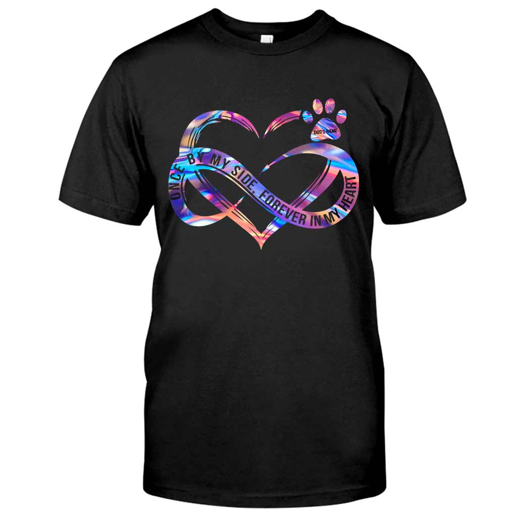 T-shirt et sweat à capuche personnalisés « Once By My Side » pour chien