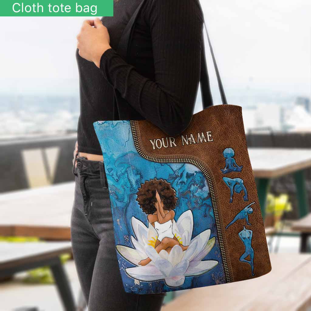 Sac fourre-tout personnalisé Yoga