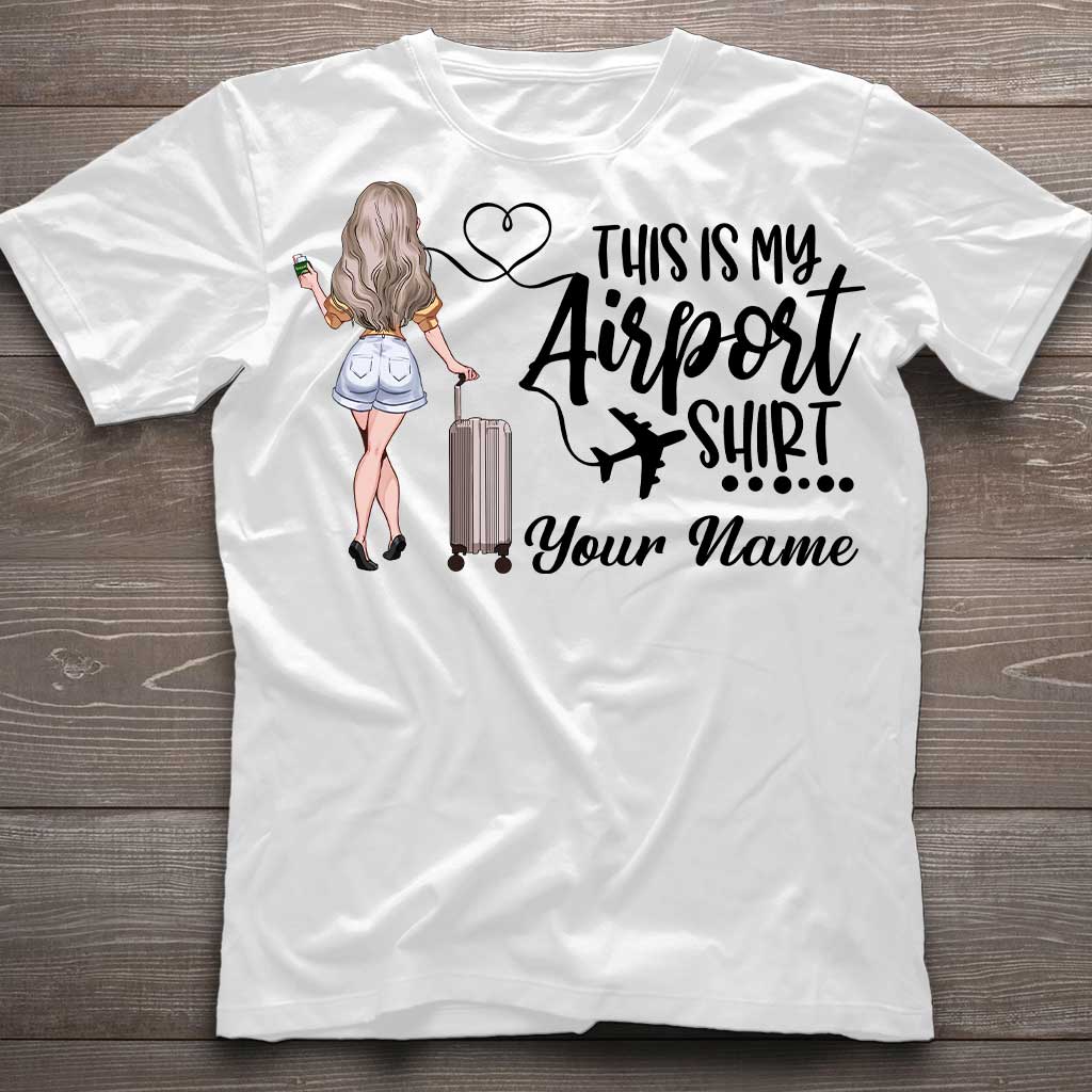 T-shirt « This Is My Airport » - T-shirt et sweat à capuche de voyage personnalisés