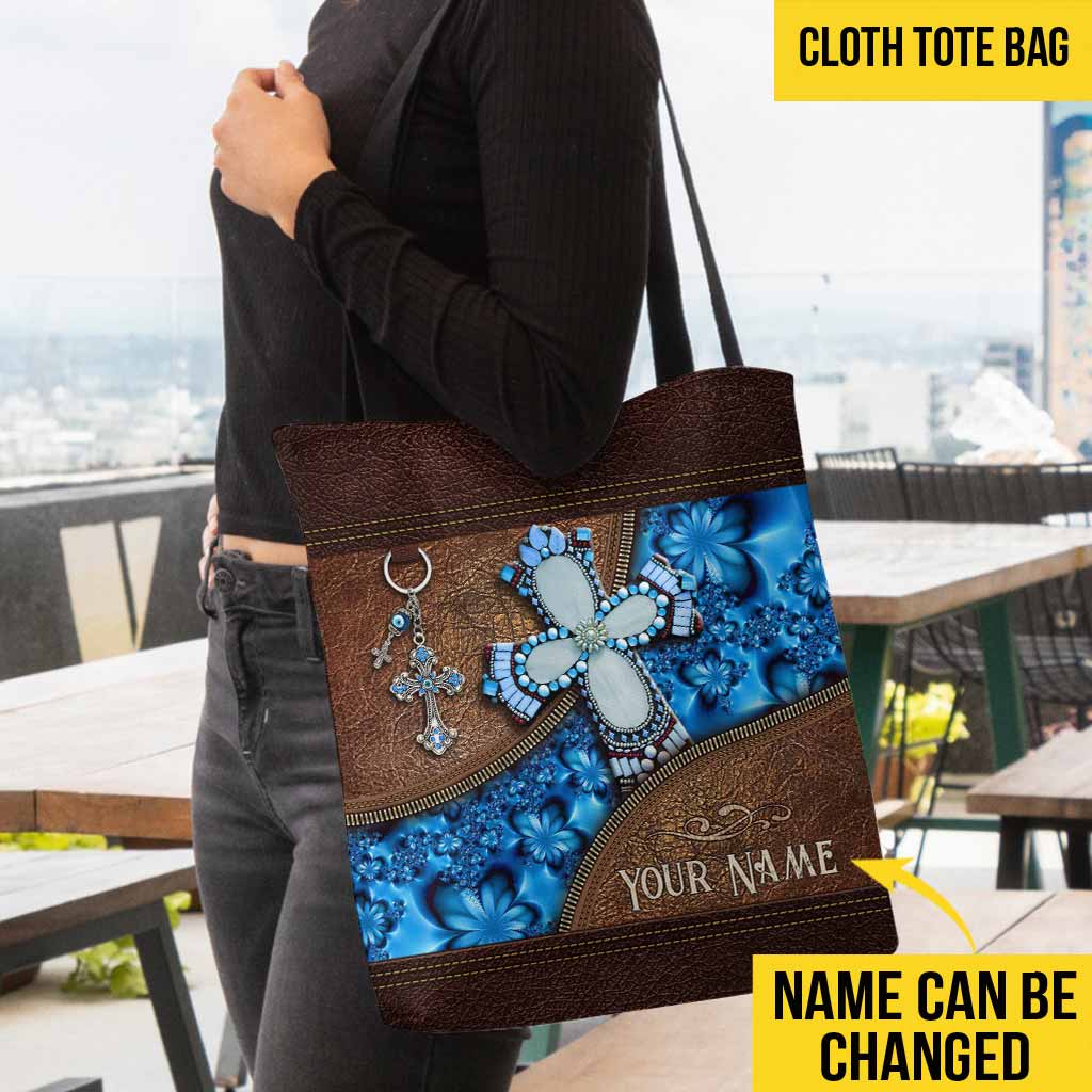 Sac fourre-tout chrétien personnalisé « Foi en Dieu »