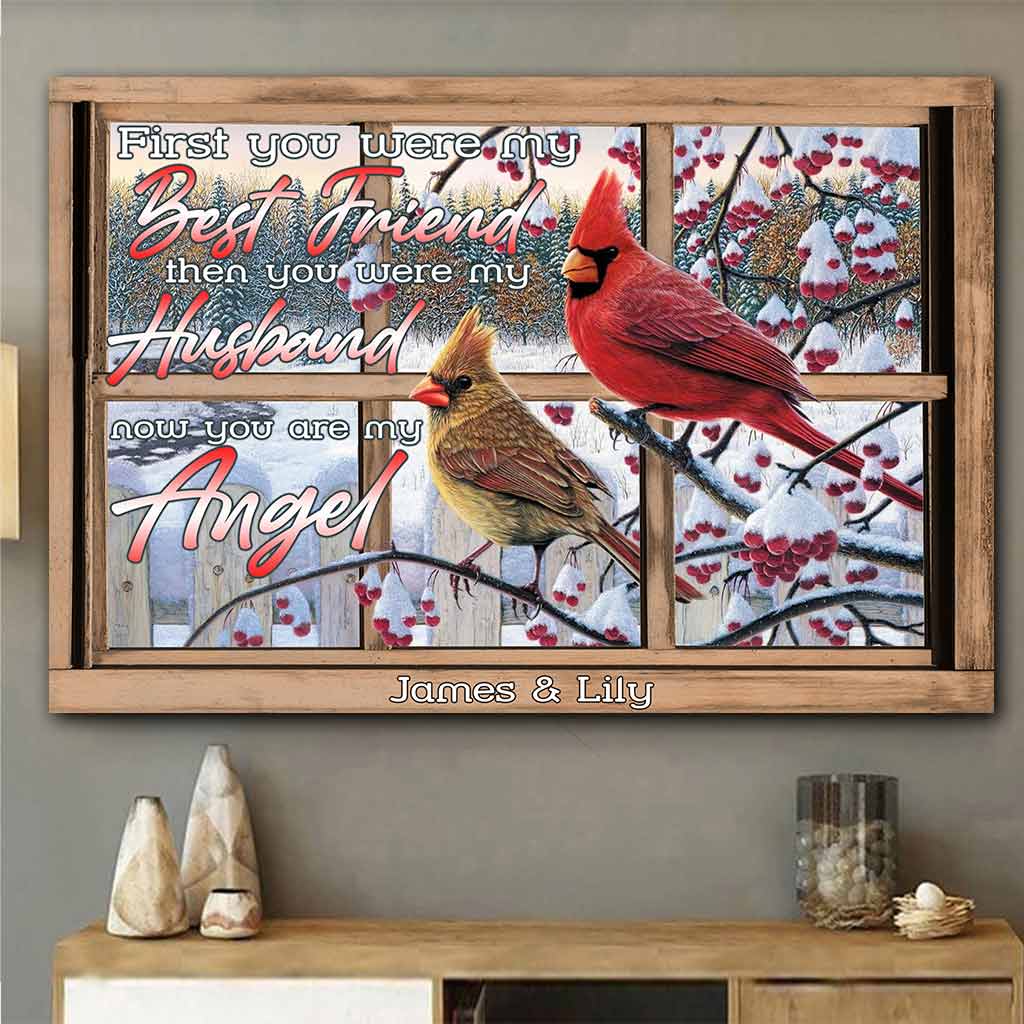 First You Were My Best Friend - Personalized Couple Poster