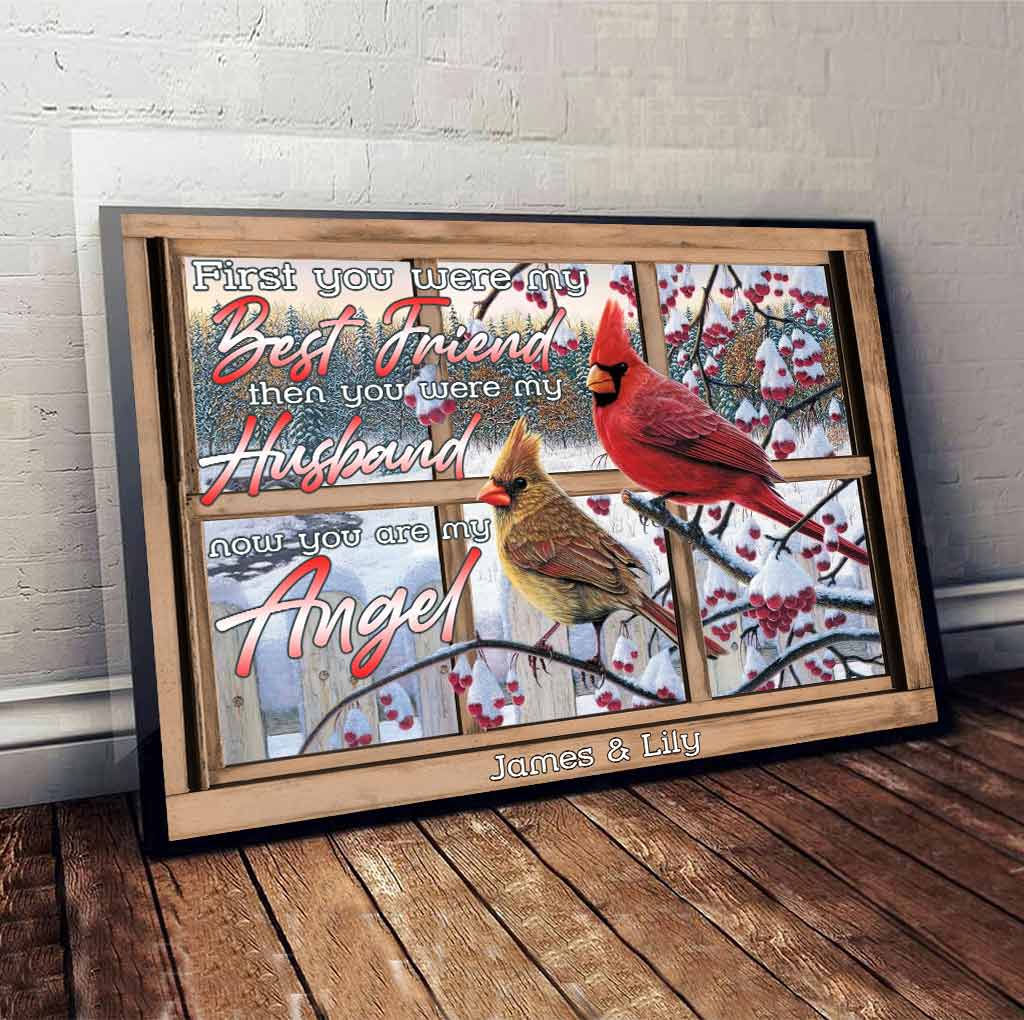 First You Were My Best Friend - Personalized Couple Poster