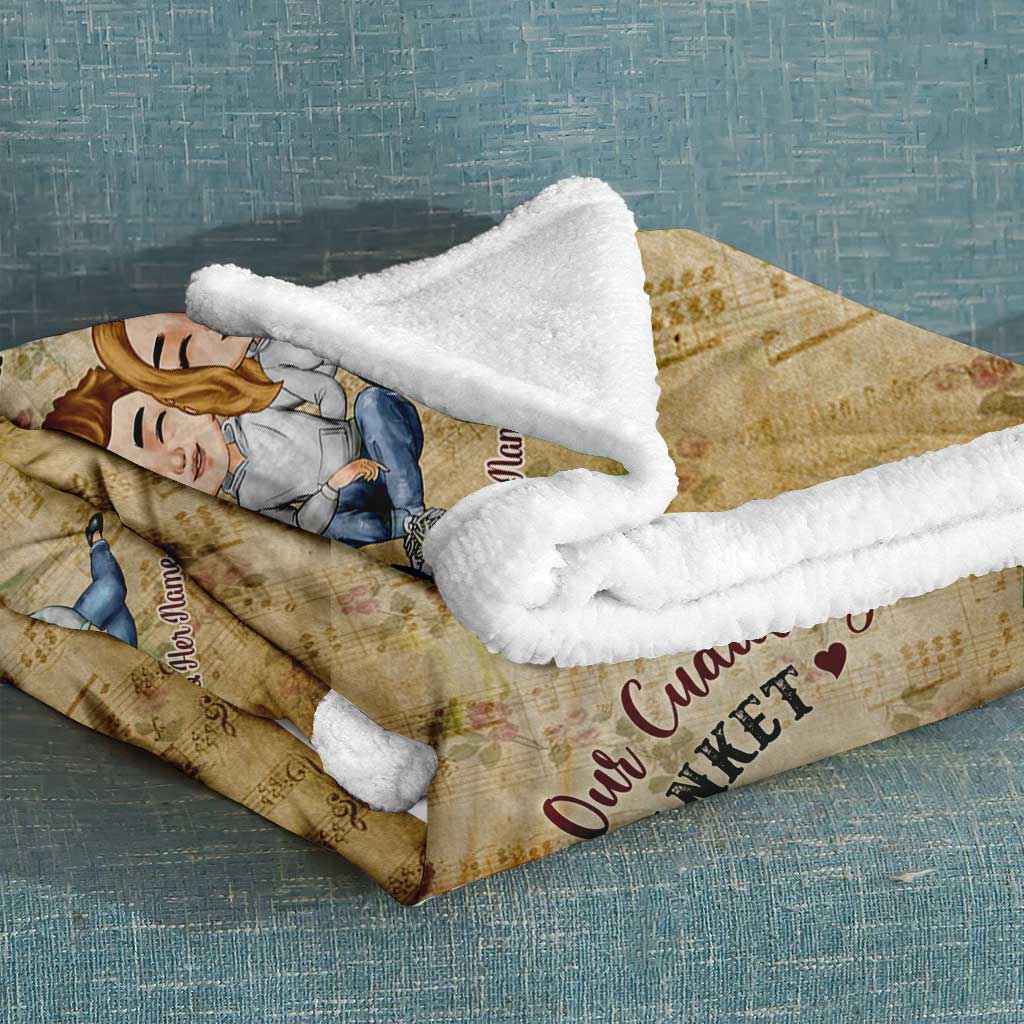 Être ensemble, c'est toujours un endroit magnifique - Couverture personnalisée pour couple