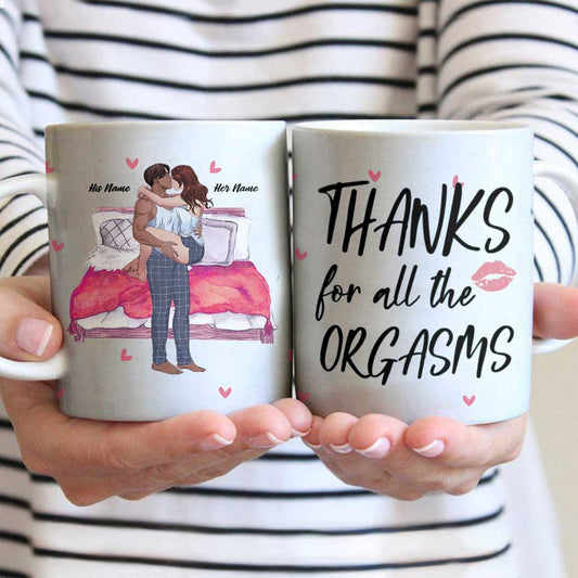 I'm Putting You On My - Personalized Couple Mug