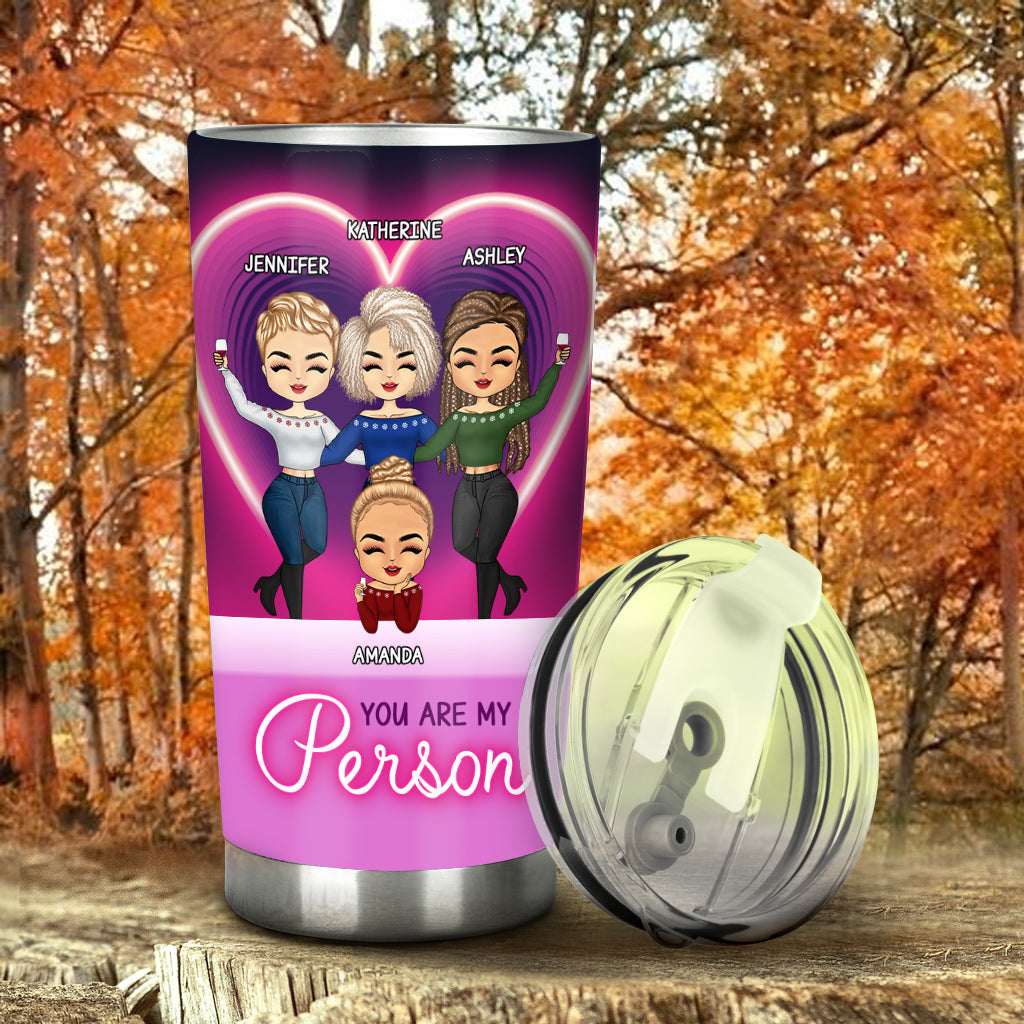 Toutes les filles ne sont pas faites de sucre et d'épices - Gobelet personnalisé pour meilleure amie