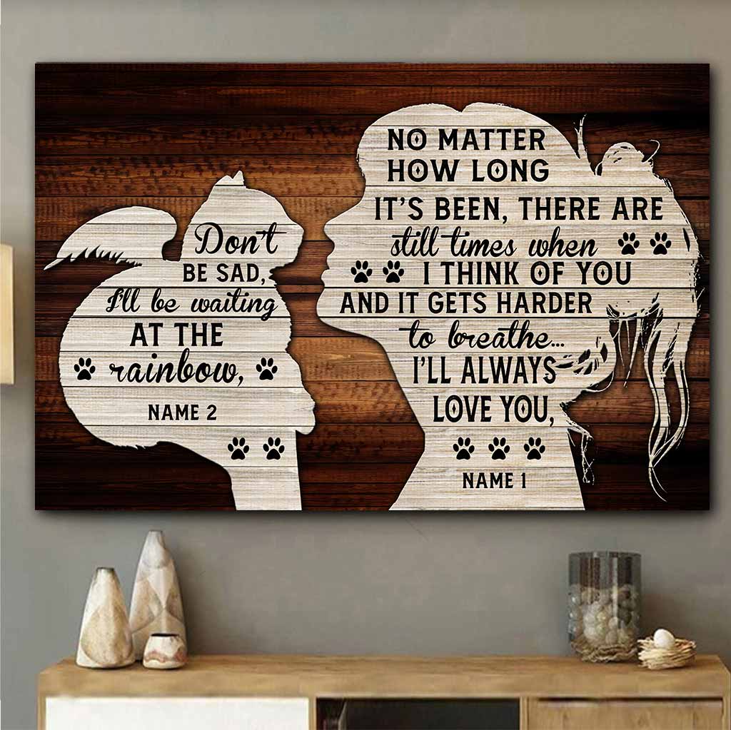 Tu me manques - Affiche personnalisée pour chat